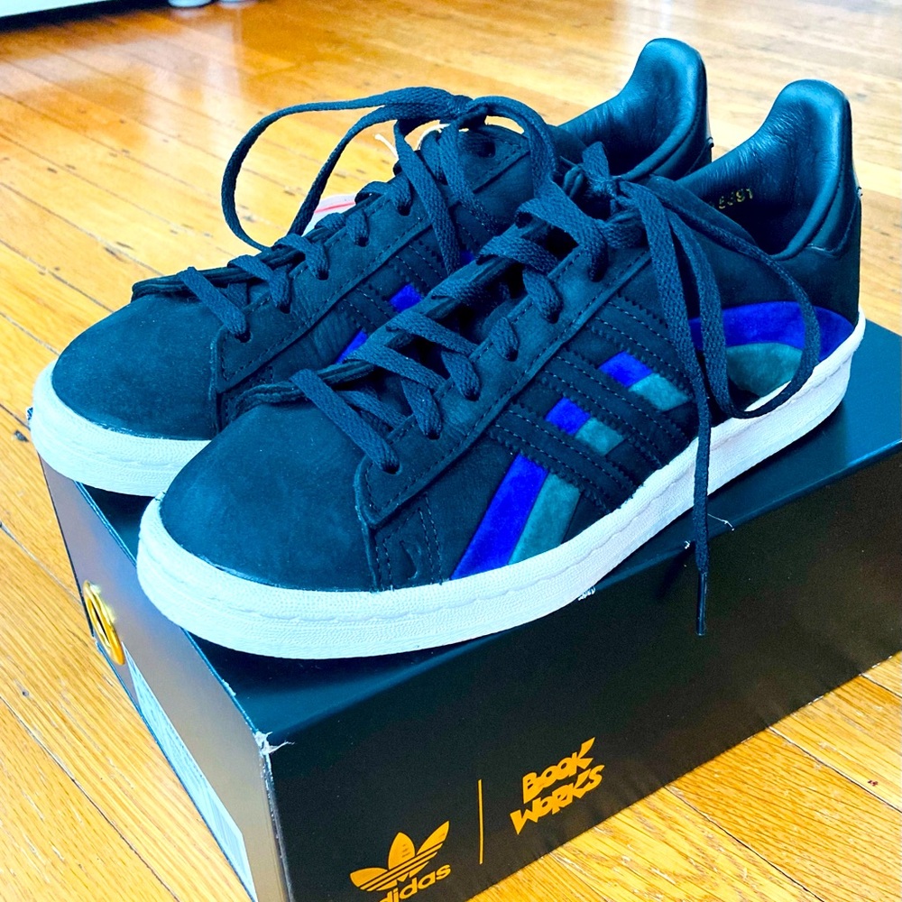 BOOK WORKS X ADIDAS CAMPUS 80s COLLABORATION